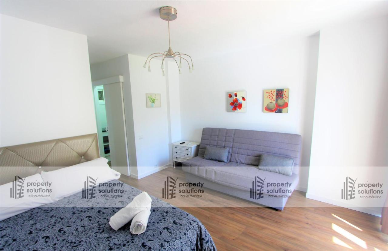 47 Hercules Estudio. Vistas Al Jardin Y La Piscina. Cercano Al Centro. Excelente Ubicacion. Беналмадена Екстериор снимка